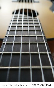 Guitar Fretboard Closeup