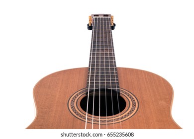 Guitar Strings, close up. 