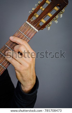 Similar – Broken guitar broken