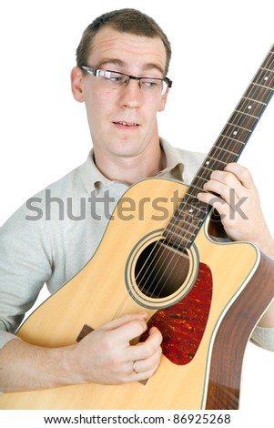 Similar – Image, Stock Photo red haired man