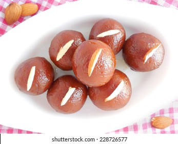 Gulab Jamoon Or Jamun Is A Popular And Delicious Indian Sweet Dish.