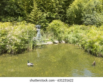 Gulbenkian Museum Gardens, Lisbon, Portugal.