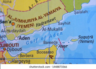 Gulf Of Aden Located On The Map