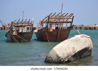 GULF OF ADEN, SOMALIA - JANUARY 10, 2010: The Gulf Of Aden Has Economic Significance As A Waterway To Transport Oil From The Persian Gulf. In The XXI Century, There Is The Acute Problem Of Piracy.