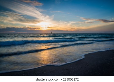 Gulf Coast Sunset In Florida