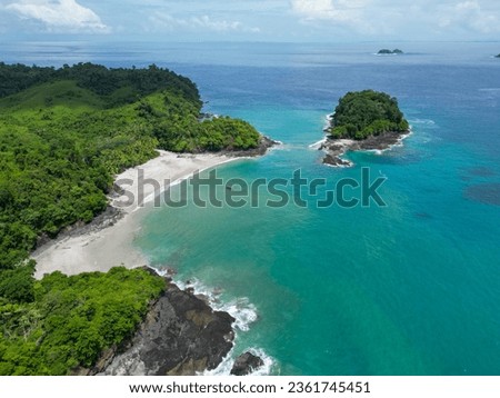 gulf of chiriquí, Island secas, Beach of panama 