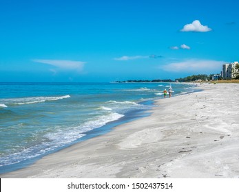 Gulf Of Mexico Beach On Longboat Key Florida