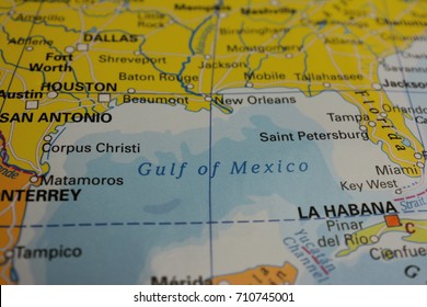 Gulf Of Mexico On Map, Atlantic Ocean