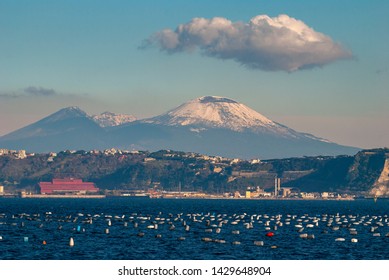 Gulf Of Naples With Vesuvius