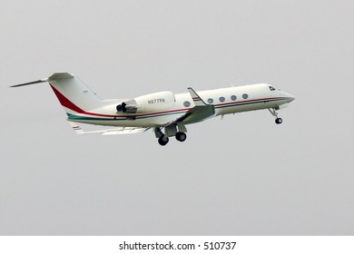 Gulfstream IV Just After Takeoff