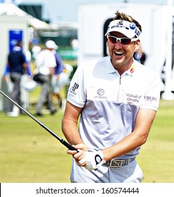 GULLANE, SCOTLAND JULY 20 - Ian Poulter At The Open Golf Championship  2013