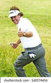 GULLANE, SCOTLAND JULY 20 - Phil Mickelson At The Open Golf Championship  2013