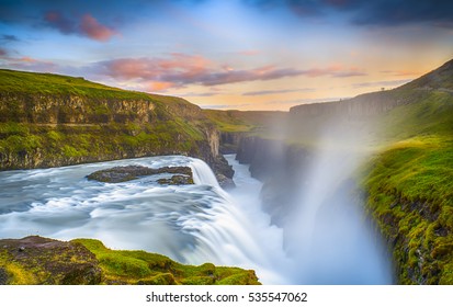 Gullfoss Falls, Iceland