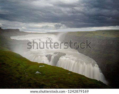 Similar – Gullfoss Natur Landschaft