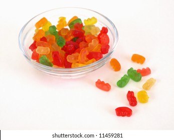 Gummy Letters Latin Alphabet On White Stock Photo 1218443461 | Shutterstock