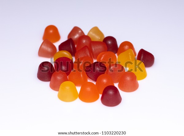 Gummy Vitamins Fun Alternative Traditional Pills Stock Photo (Edit Now