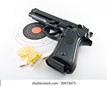 gun pistol practice set