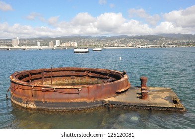 Gun Turret Uss Arizona Memorial Pearl Stock Photo 125120081 | Shutterstock