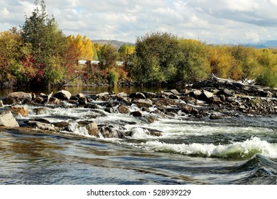 Gunnison River In Gunnison Colorado