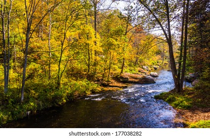 The Gunpowder River, In Baltimore County, Maryland.