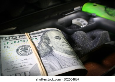 Money And Guns Images Stock Photos Vectors Shutterstock