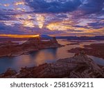 Gunsight Butte Lake Powell Utah