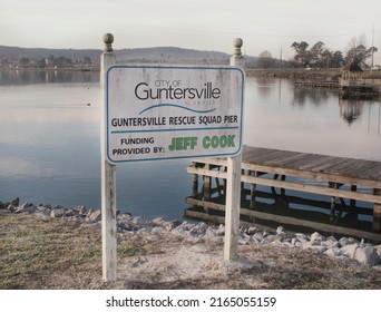 Guntersville, Alabama: Guntersville Rescue Squad Pier (January 31, 2022).