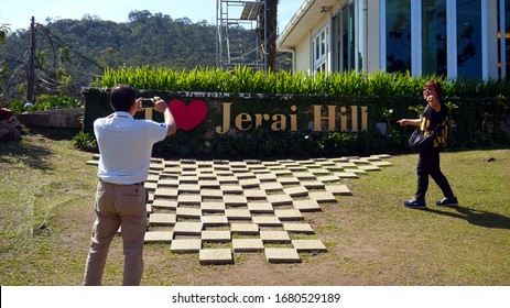 Gunung Jerai, Kedah/Malaysia- December 29, 2019: The Jerai Hill Resort is a hidden gem at Sungai Petani, Kedah. Visitors can enjoy wide range of well equipped facilities with fascinating view. 