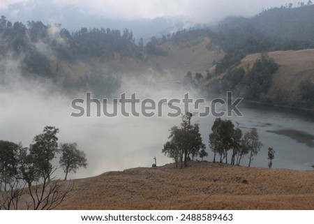 Gunung Semeru, located in East Java, Indonesia, is the highest volcano on the island of Java and one of the most iconic peaks in the Indonesian archipelago. 