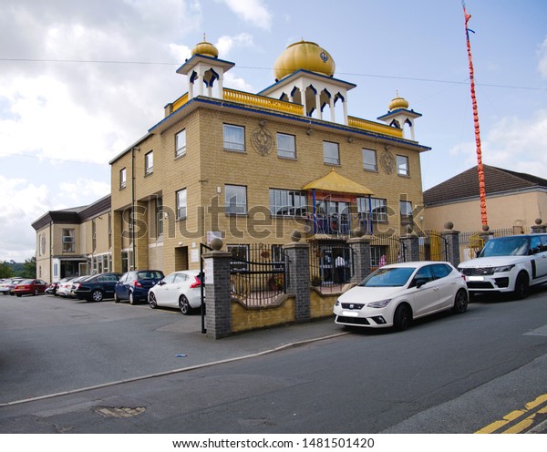 Guru Nanak Gurdwara Springwood Huddersfield Yorkshire Stock Photo 