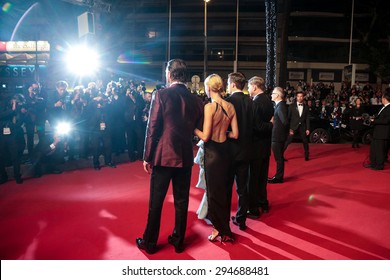 Gus Van Sant, Naomi Watts, Matthew McConaughey And Chris Sparling Attend The Premiere Of 'The Sea Of Trees' During The 68th Annual Cannes Film Festival On May 16, 2015 In Cannes, France.