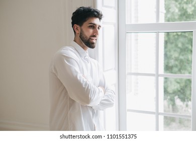 guy by the window