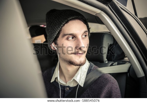 guy in the\
car