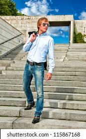 the guy down the stairs