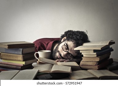 A Man Fell Asleep At Work Images Stock Photos Vectors Shutterstock