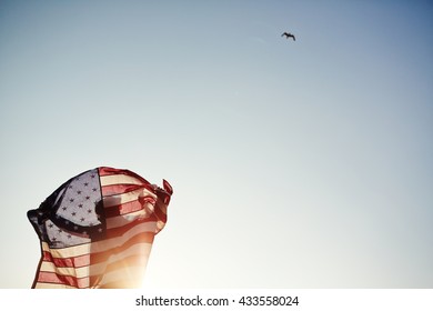 Guy with flag