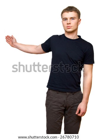guy gesticulation