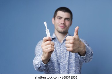 Guy With HIV Test