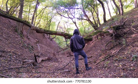 Guy with leather jacket 