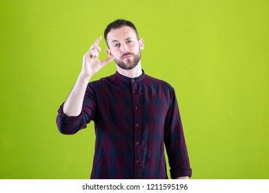 Guy making funny expression
