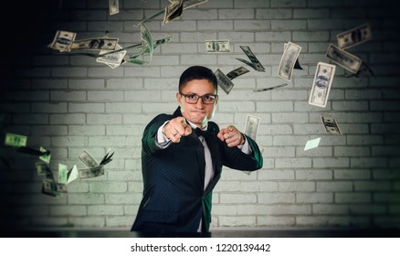 guy with a lot of money