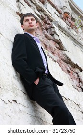 guy on the wall