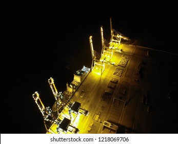 Gwadar Port, Balochistan At Night