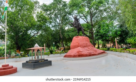 Gwalior - 28 Aug 2022 - The Samadhi Of Rani Lakshmi Bai Is Situated At Phool Bagh