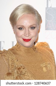 Gwendoline Christie Arriving At The 2013 Elle Style Awards, At The Savoy, London. 11/02/2013 Picture By: Alexandra Glen