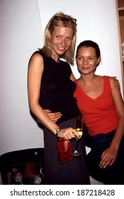 Gwyneth Paltrow, Kate Moss At The New York Calvin Klein Collection Show, 9/18/98