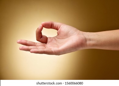 Gyan Mudra, Close Up Of Hand In Gyan Mudra