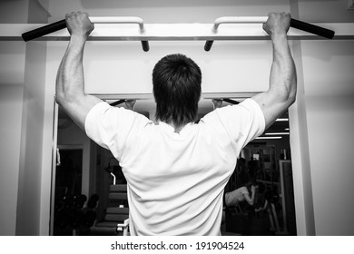 in the gym