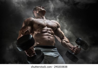 In the gym - Shutterstock ID 290203838