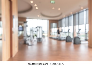 Gym Blur Background Fitness Center Workout Stock Photo Edit Now